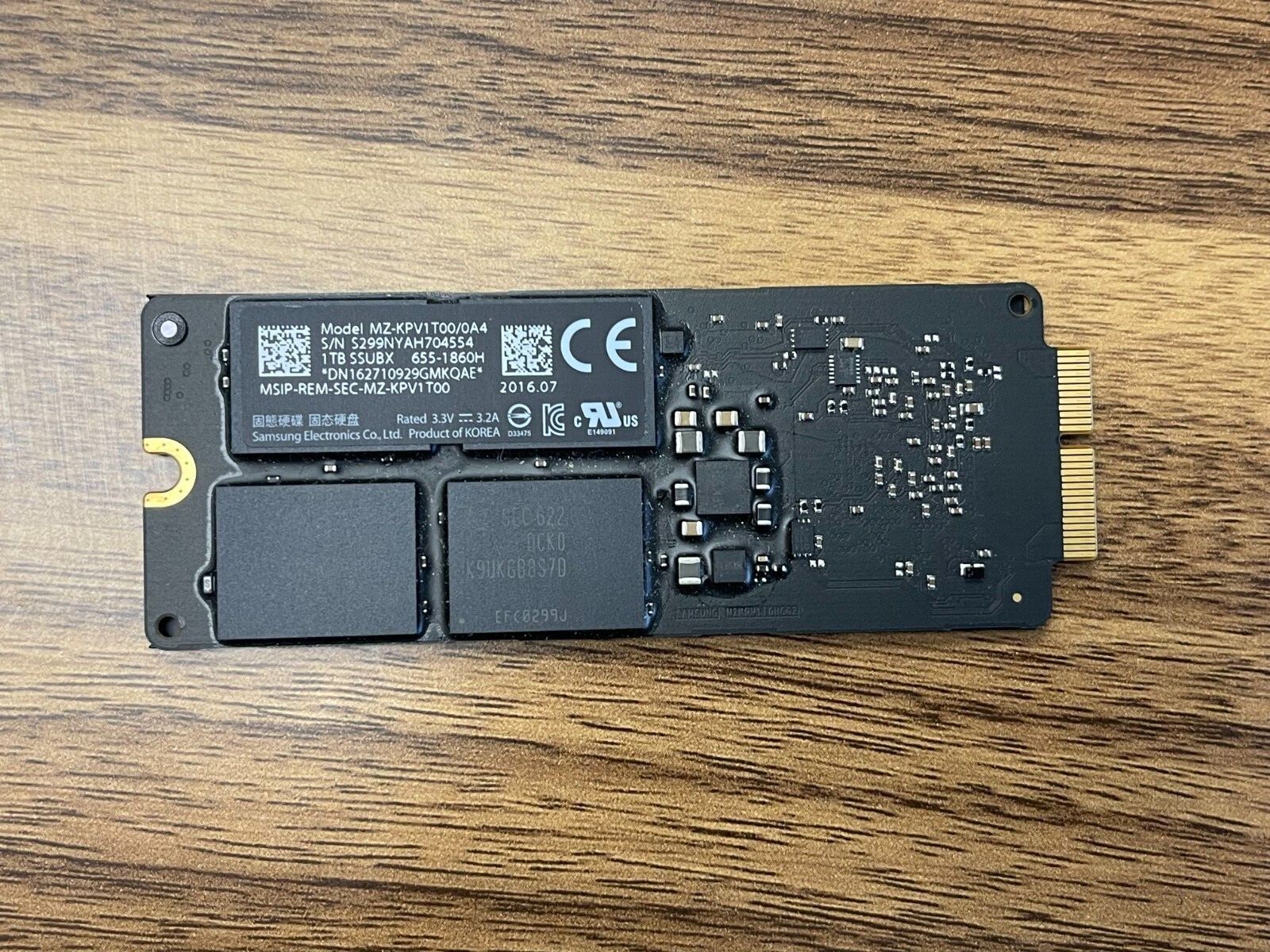 Original Apple 1TB SSD for Macbook Pro 15" A1398 Late 2013 2014 2015