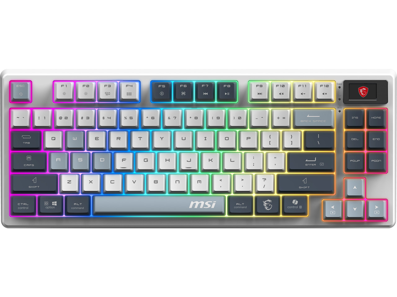 MSI FORGE GK600 TKL Gaming Keyboard