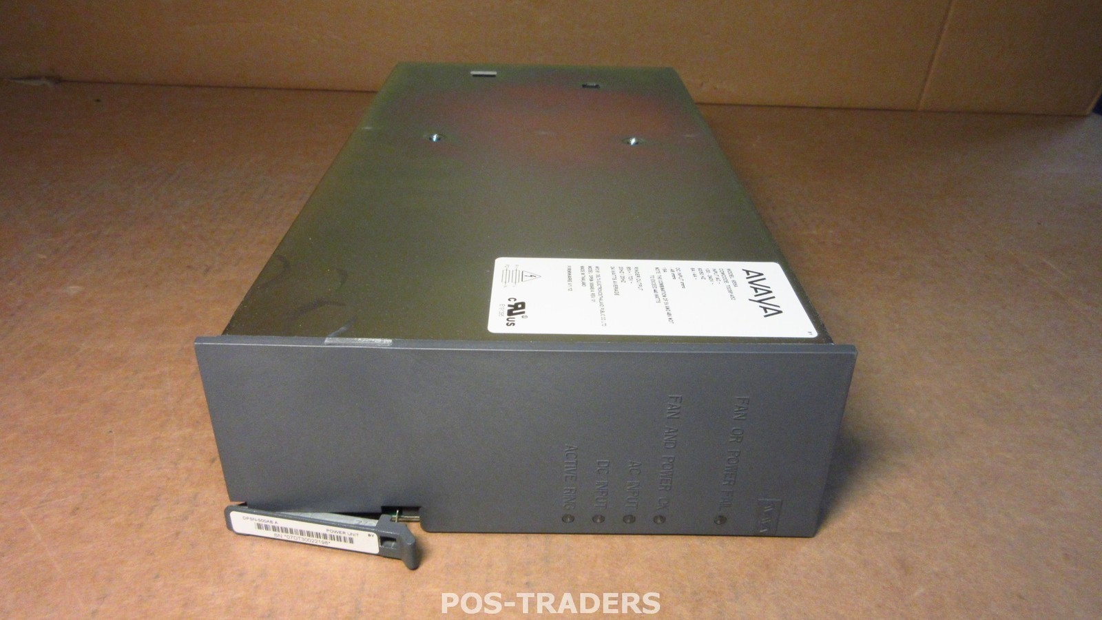Avaya 655A Power Supply for G650 Media Gateway DPSN-500AB PULLED FROM AVAYA G650