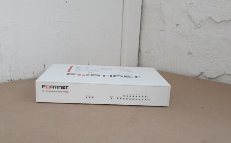 Fortinet FortiGate 60E-POE Security Appliance Firewall FG-60E-POE - 10-Port