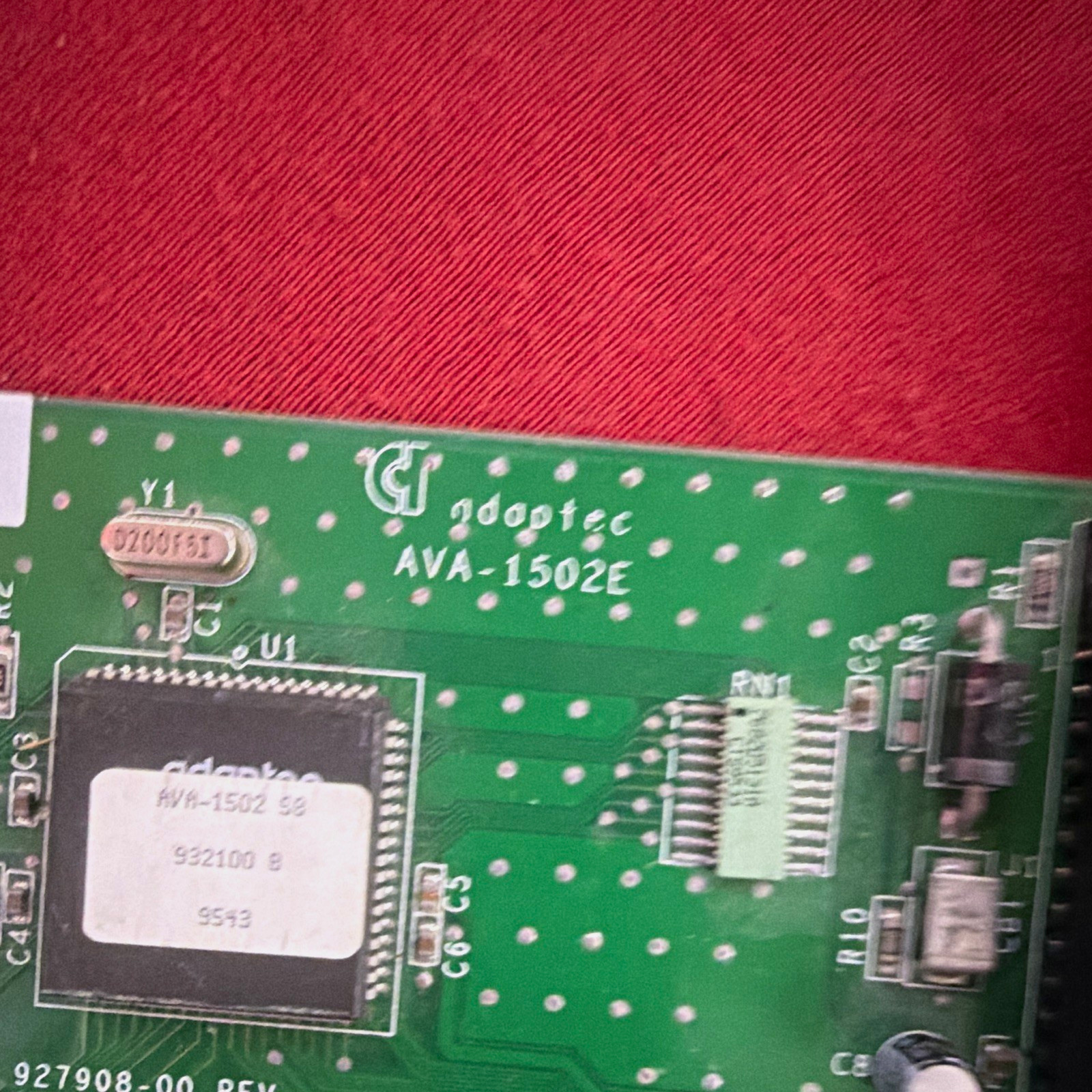 Adaptec AVA-1502E PCI SCSI-2 SCSI Controller Card 1-Port 10MBps Plug-in