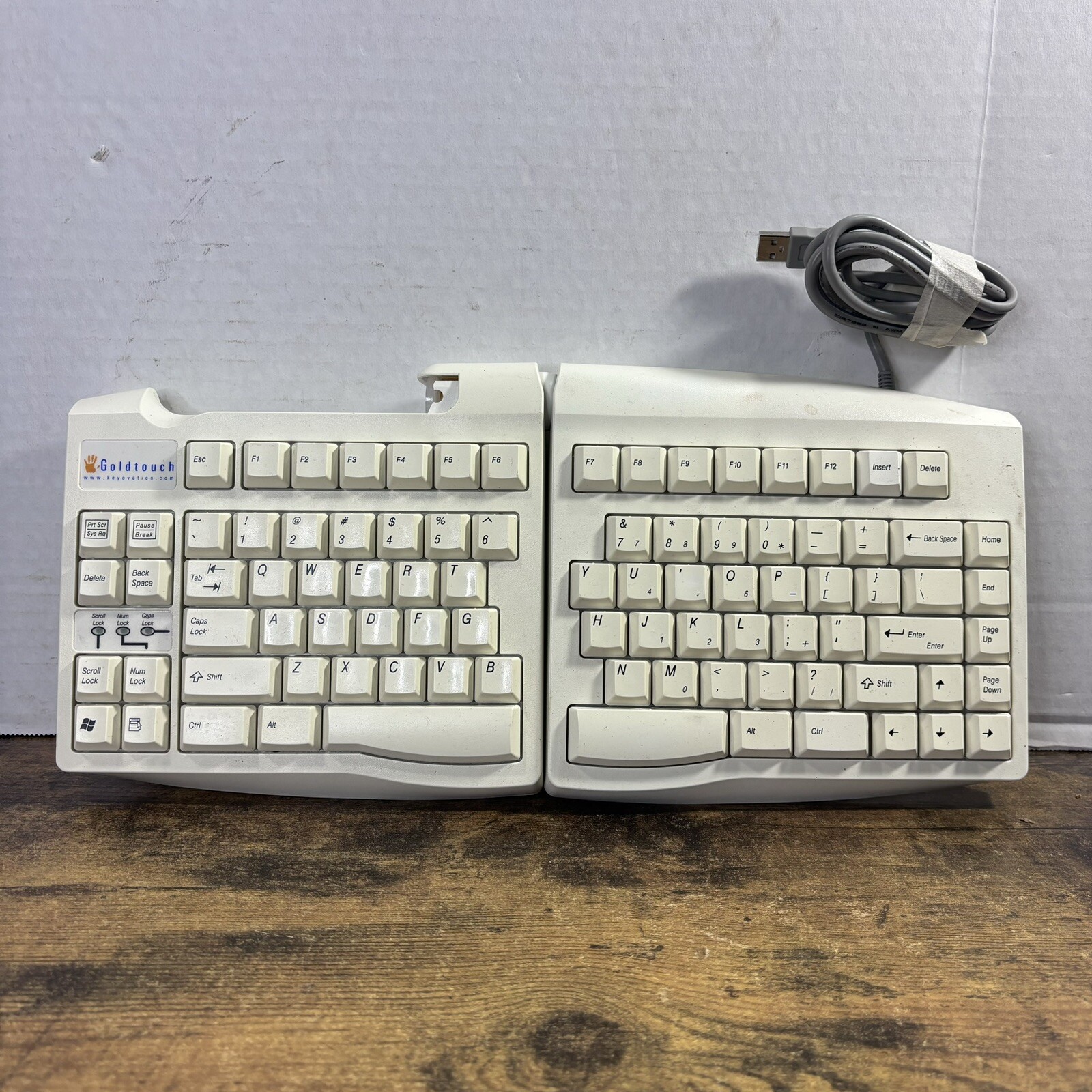 Goldtouch Keyovation SKR-4200U Korean Model GTU-0033 Ergonomic Split Keyboard