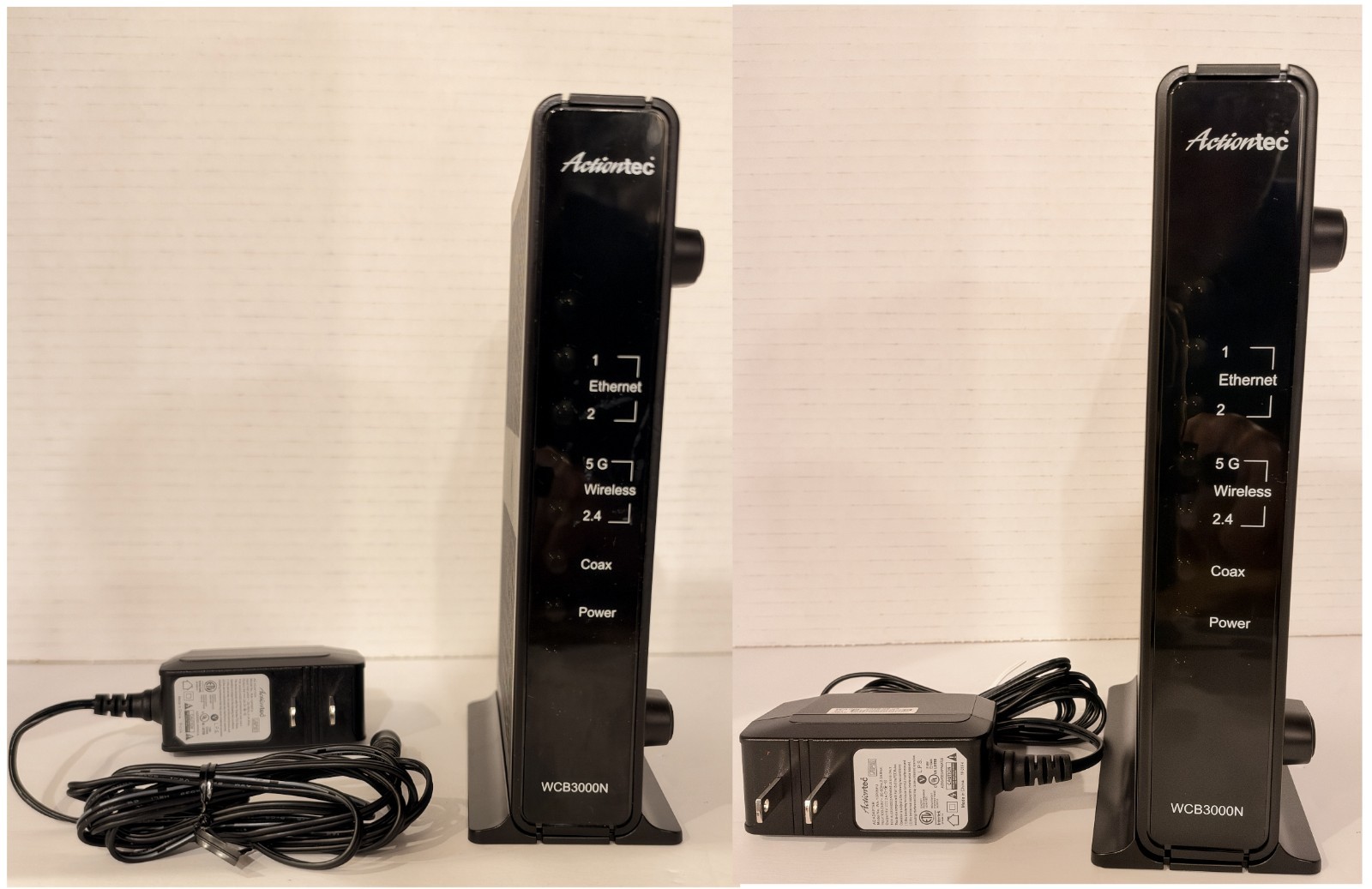 Pair Actiontec WCB3000N Wireless Network Extender Verizon Fios MoCA w/ Power