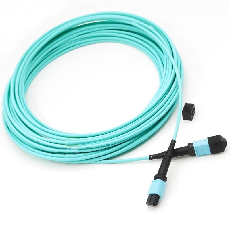16 Core MPO Jumper 50/125 OM3 MM Fiber Cable MPO UPC Female Male Fiber Connector