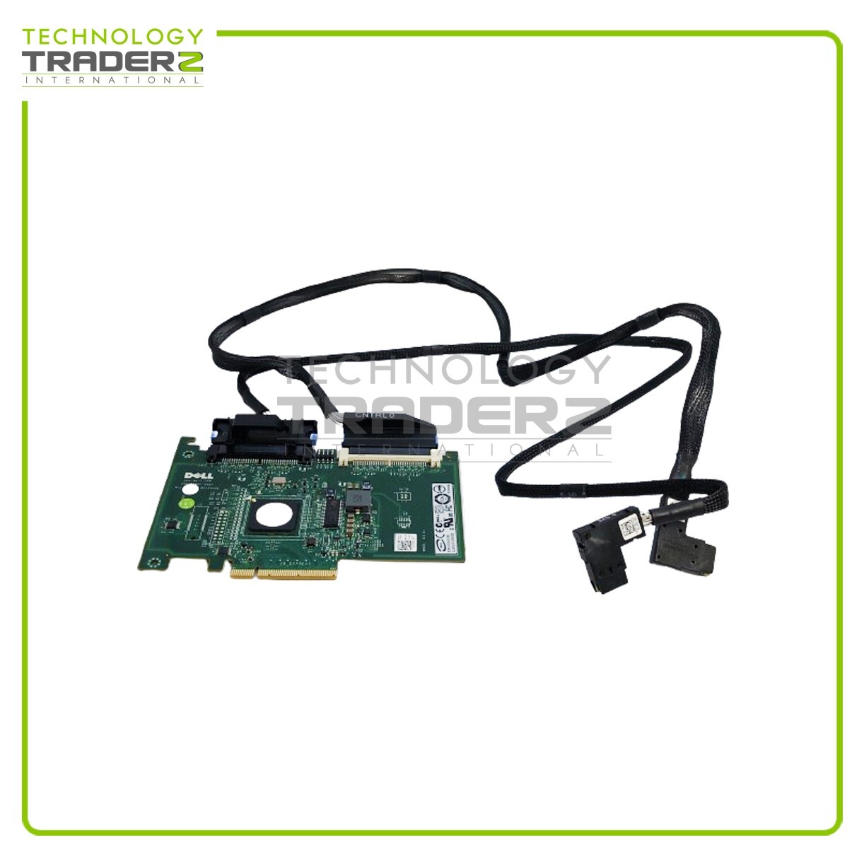 YK838 Dell PERC 6/IR SAS 3Gb PCI-E X8 RAID Controller Card W/ 1x 0RF5PE 1x0FTTNX