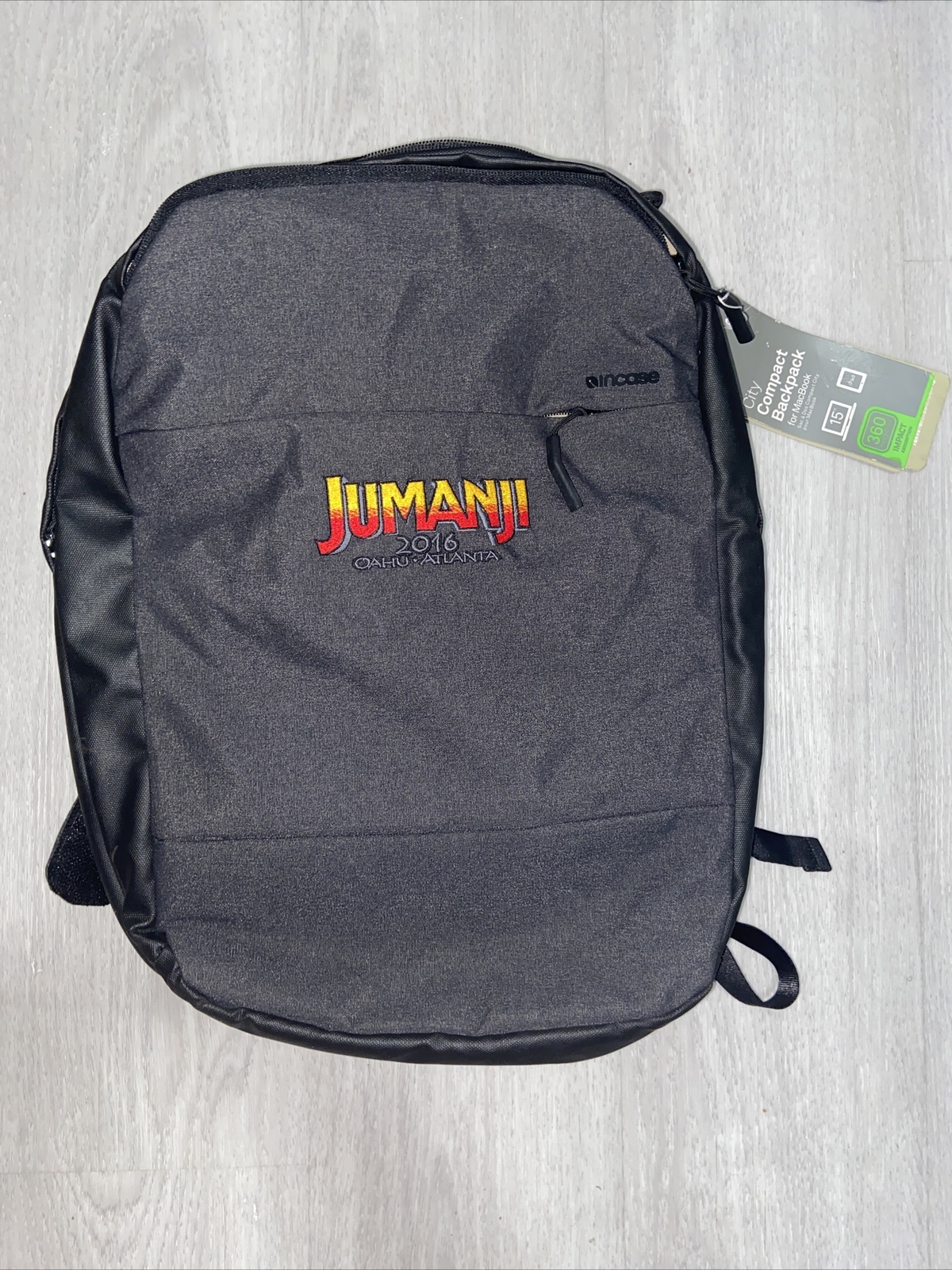 (Stor) Incase City Backpack for Up 17" MacBook Pro/iPad, Heather Black/Gunmetal