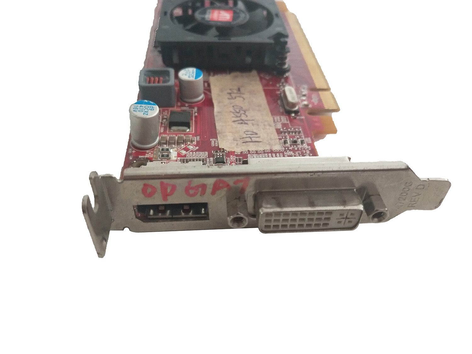 Graphics Video Card For DELL AMD Radeon HD4450 512MB PCIe DVI & Port 0C7MG0