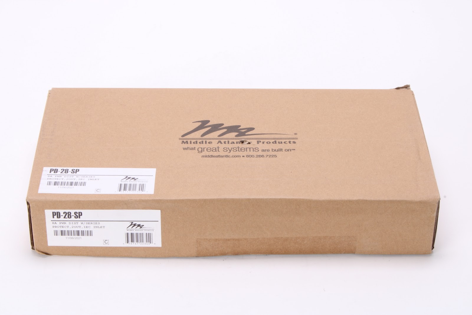 Middle Atlantic PD-28-SP Series Protection Compact Surge Device - NEW