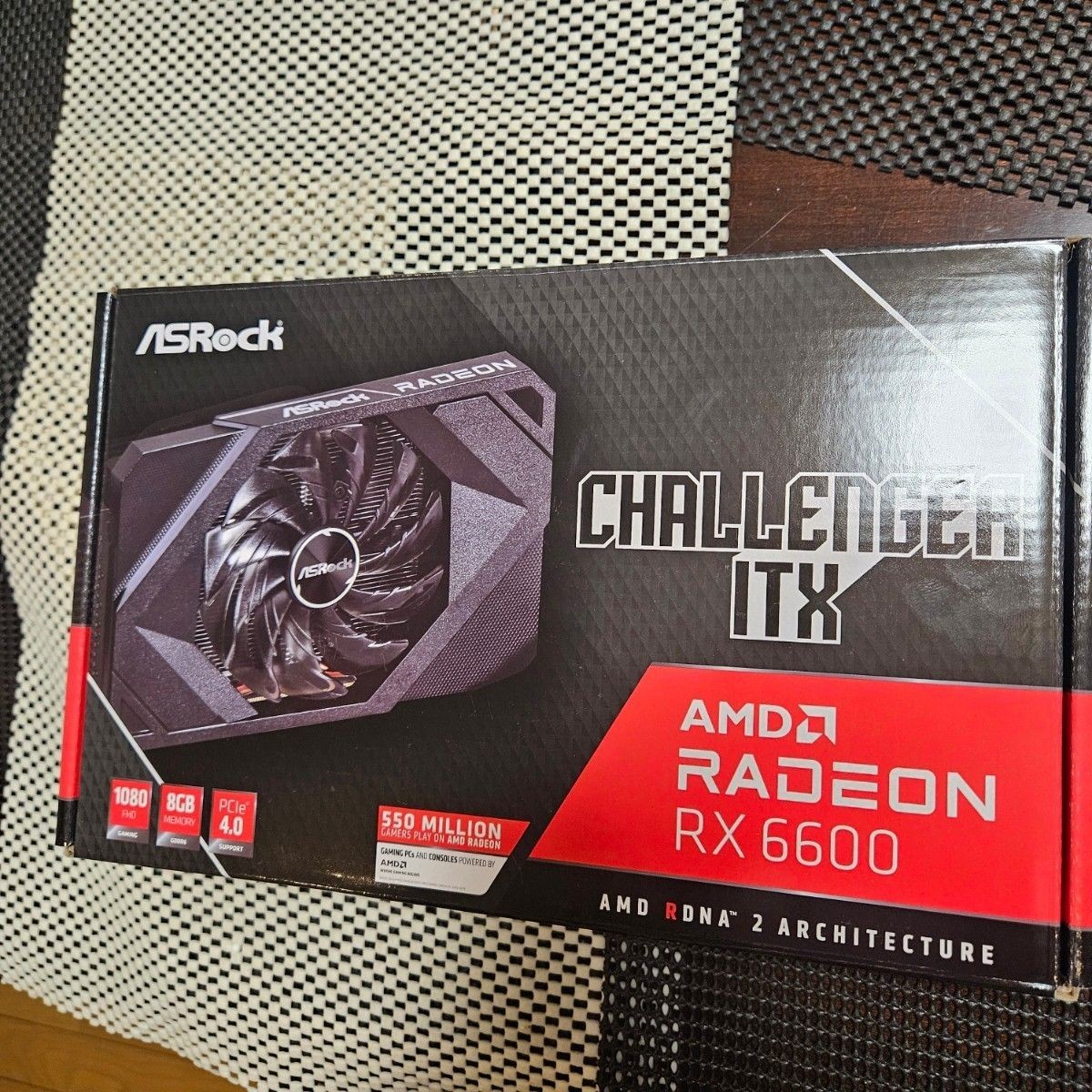 ASRock AMD Radeon RX 6600 Challenger ITX 8GB GDDR6 Graphics Card GPU PCIe 4.0