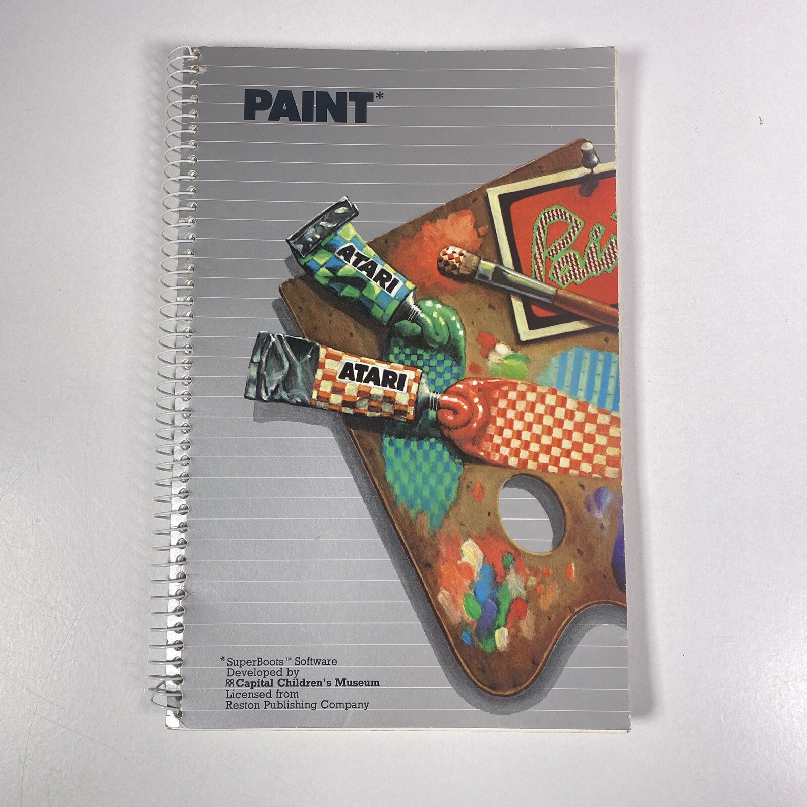 Paint SuperBoots Software How To Manual For Atari Home Computer 1983 Manual Only