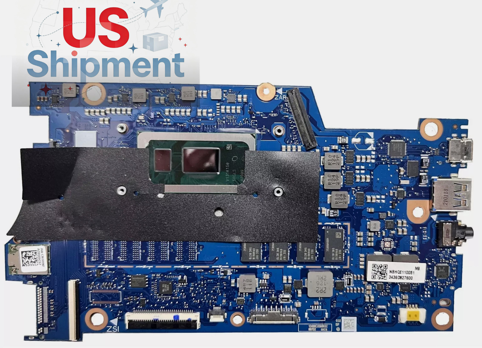 Motherboard NB.HQE11.005 For Acer 12 C871 Chromebook 4GB /32GB Celeron 5205U USK