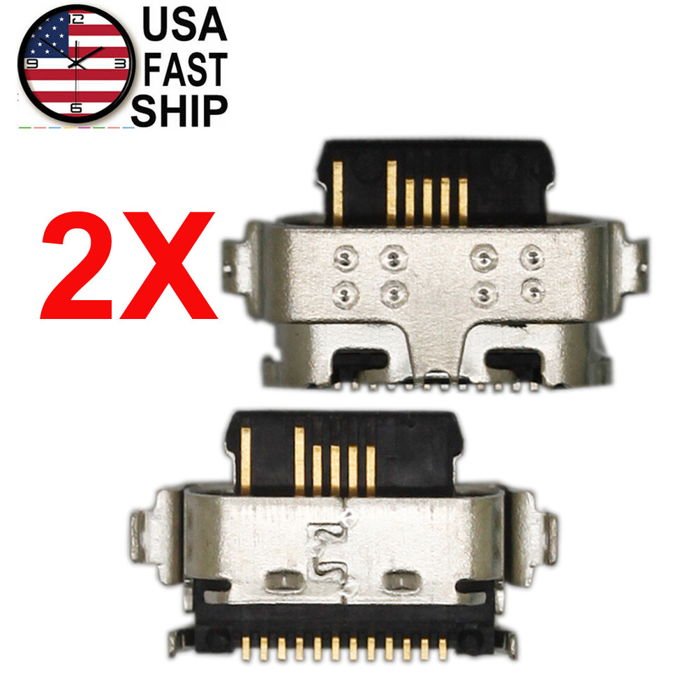 2X Type-C USB Charging Port Dock Connector For Alcatel Joy Tab2 9032 9032Z