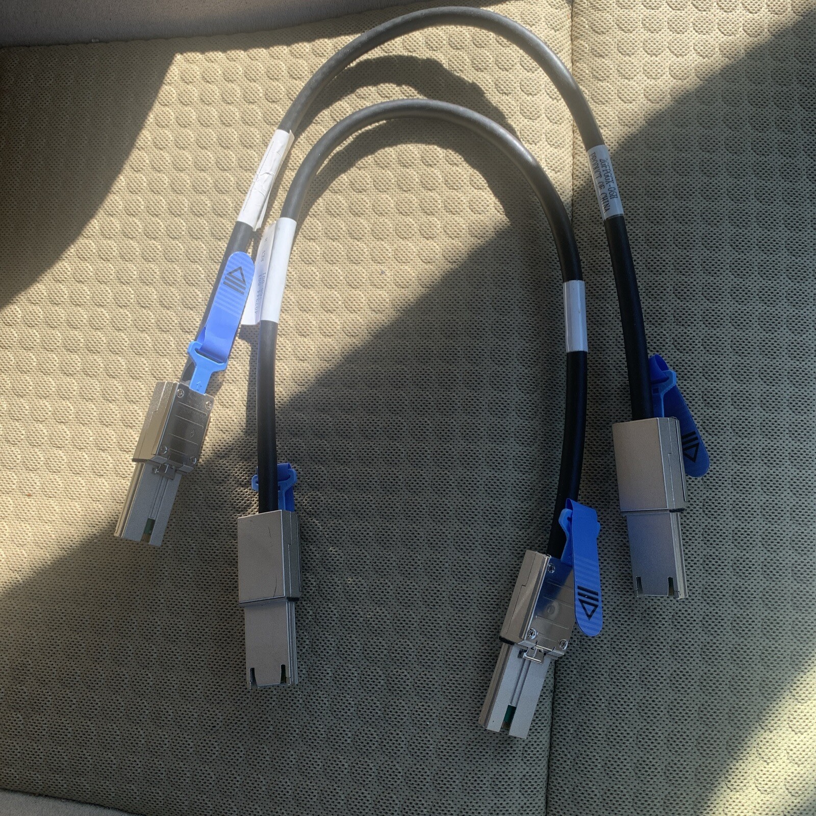 Genuine HP 0.5m External Mini SAS Cable 407344-001 408765-001 Lot Of 2 Cables