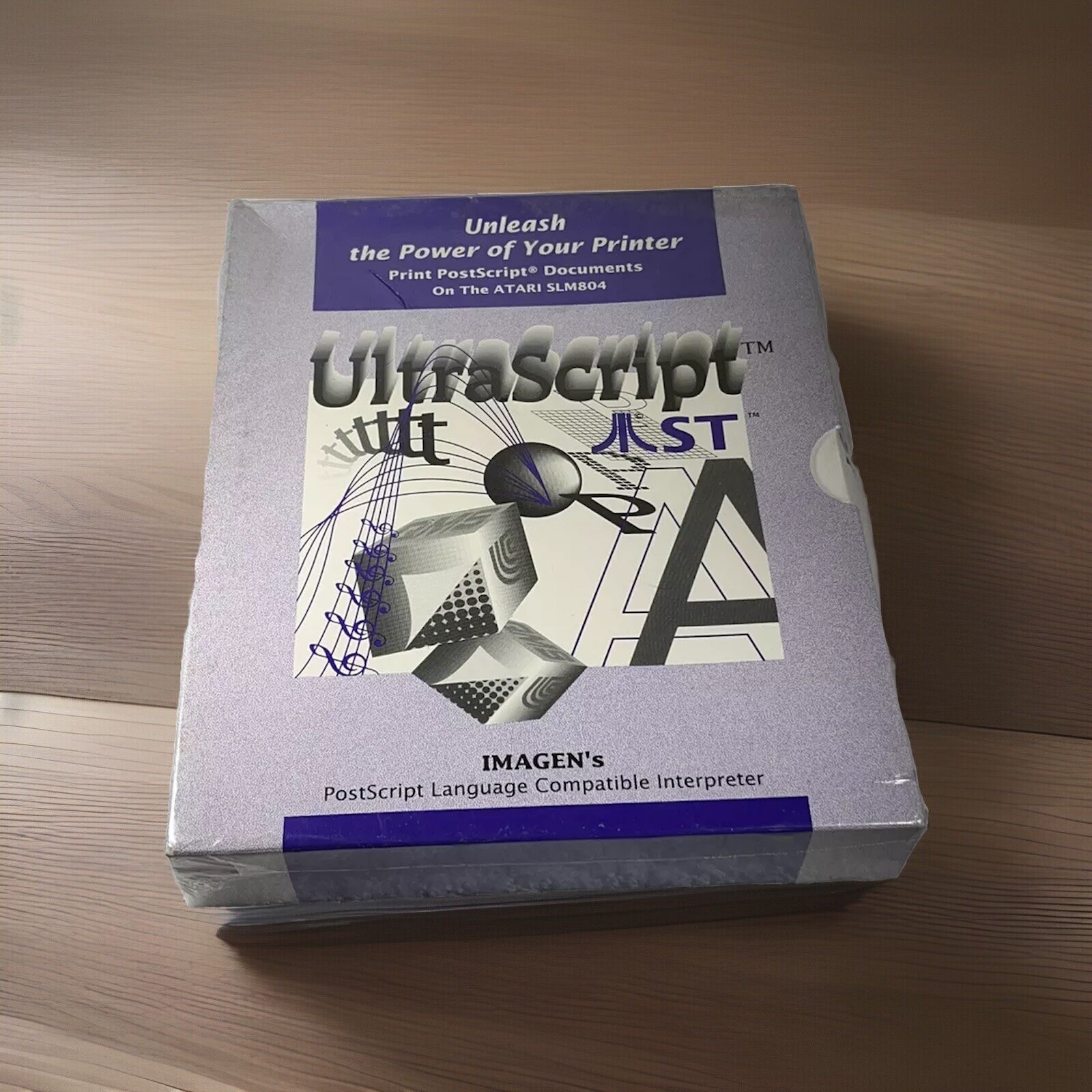 Vintage Imagen’s Ultrascript Atari ST Postscript Interpreter for SLM804 - Sealed
