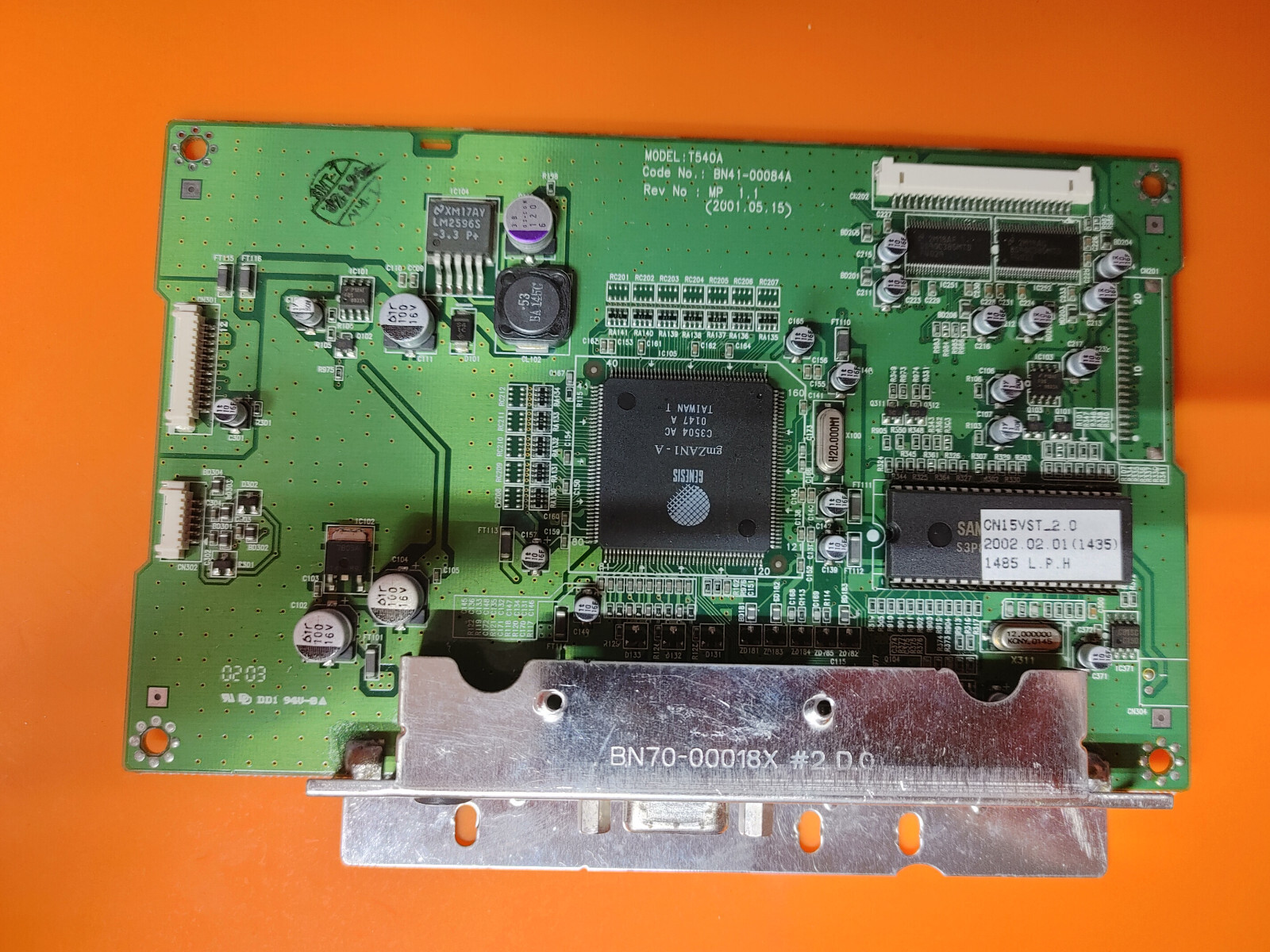 IBM T540 15'' 9511 LCD Monitor Main video driver board BN41-00084A