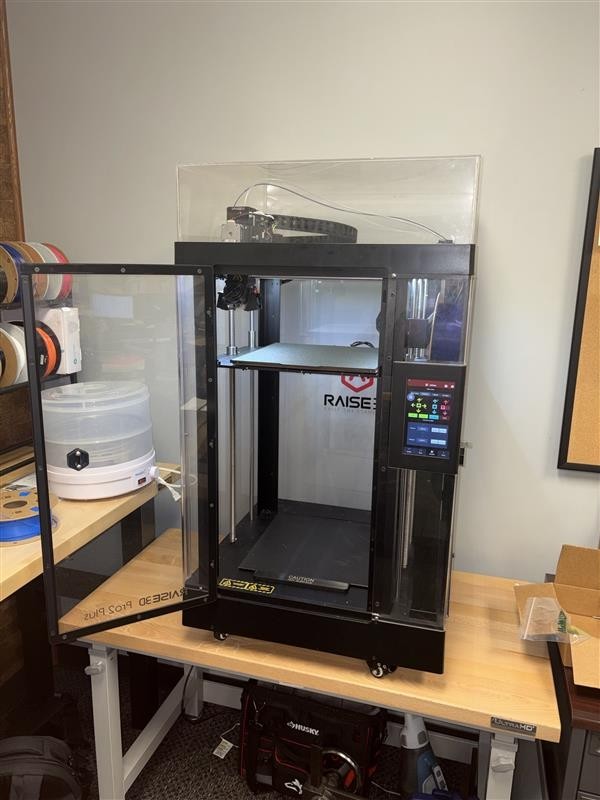 Raised 3D Pro2 Plus Printer Professional Dual Extruder 3D Printer + Accessories