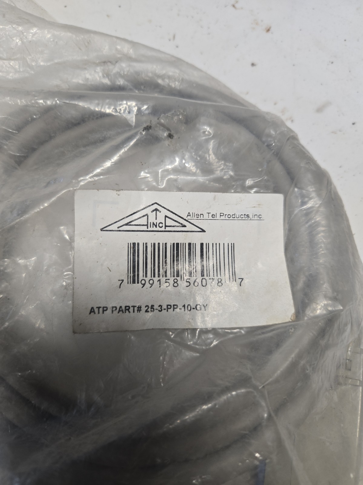 25 PR Amphenol Cable 10 FT
