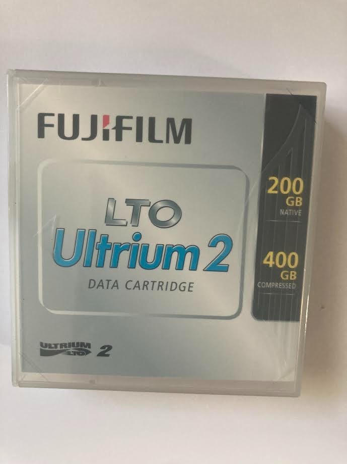 10 x New Fujifilm LTO Ultrium 2 Data Cartridge 200GB/400GB New Factory Sealed