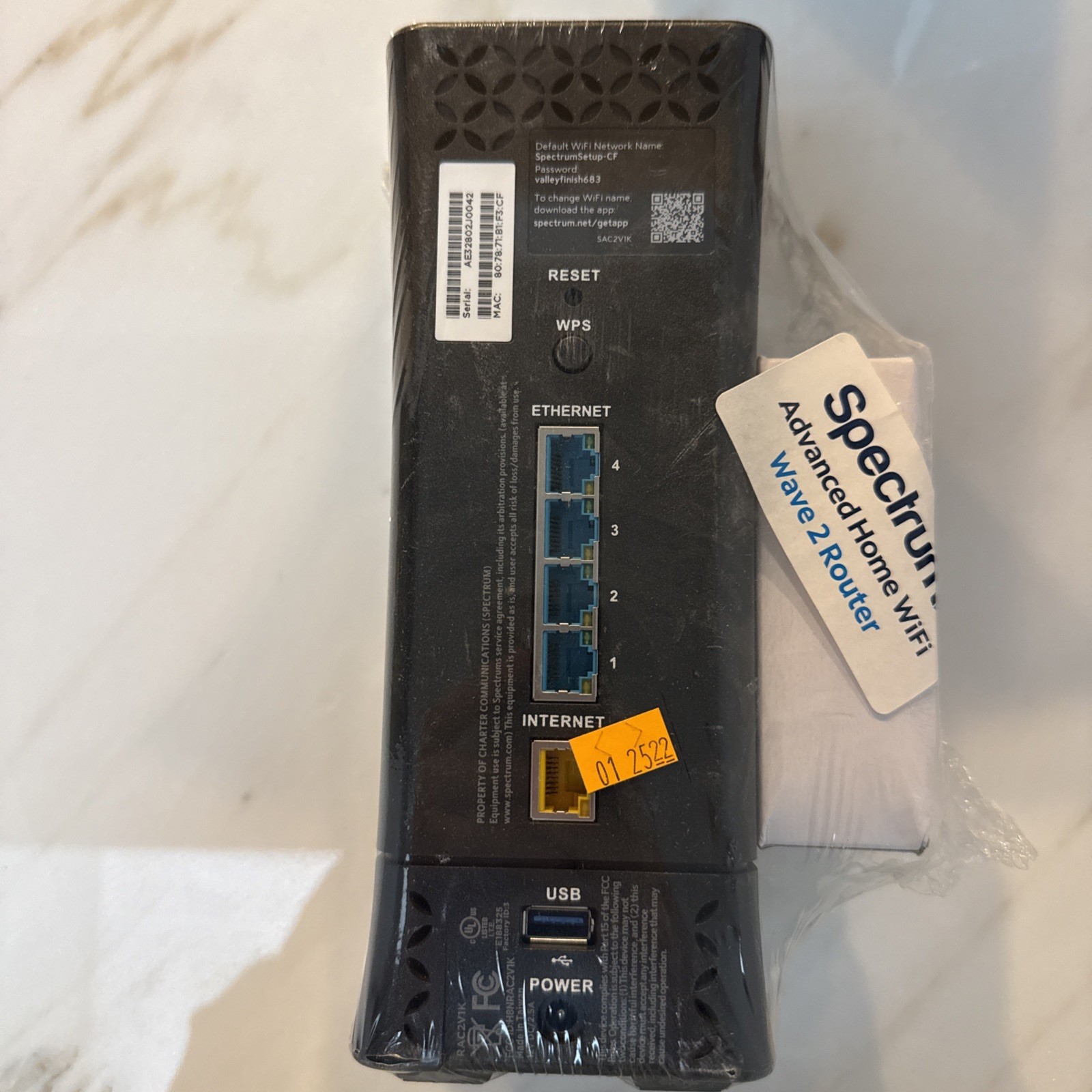 Spectrum RAC2V1K (Askey) Wave 2 dual-band Wi‑Fi router/Gateway Tested