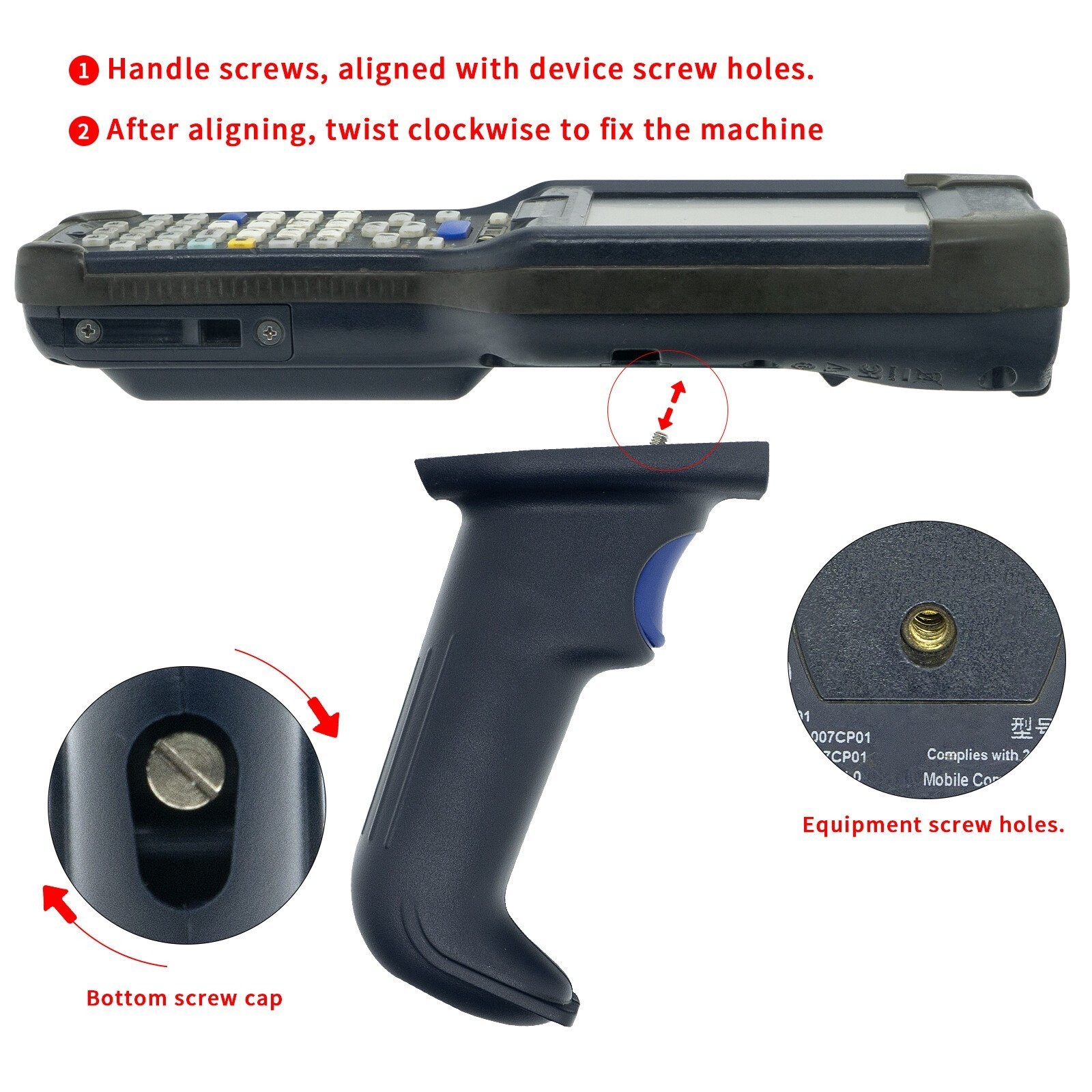 USA Gun Trigger Pistol Grip Handle for Intermec CK65 CK3 CK3R CK3X 203-879-003