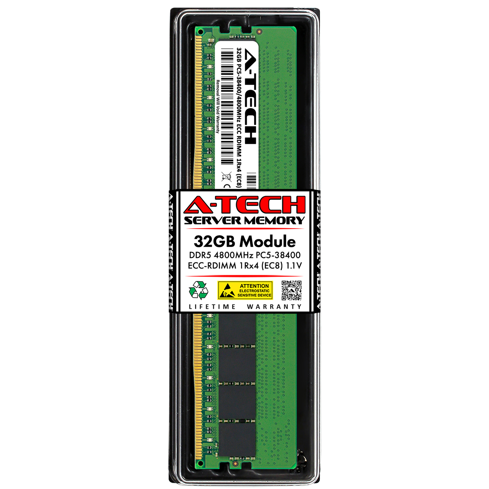 32GB DDR5 PC5-38400 RDIMM Replacement for Cisco UCS-MRX32G1RE1 Server Memory RAM