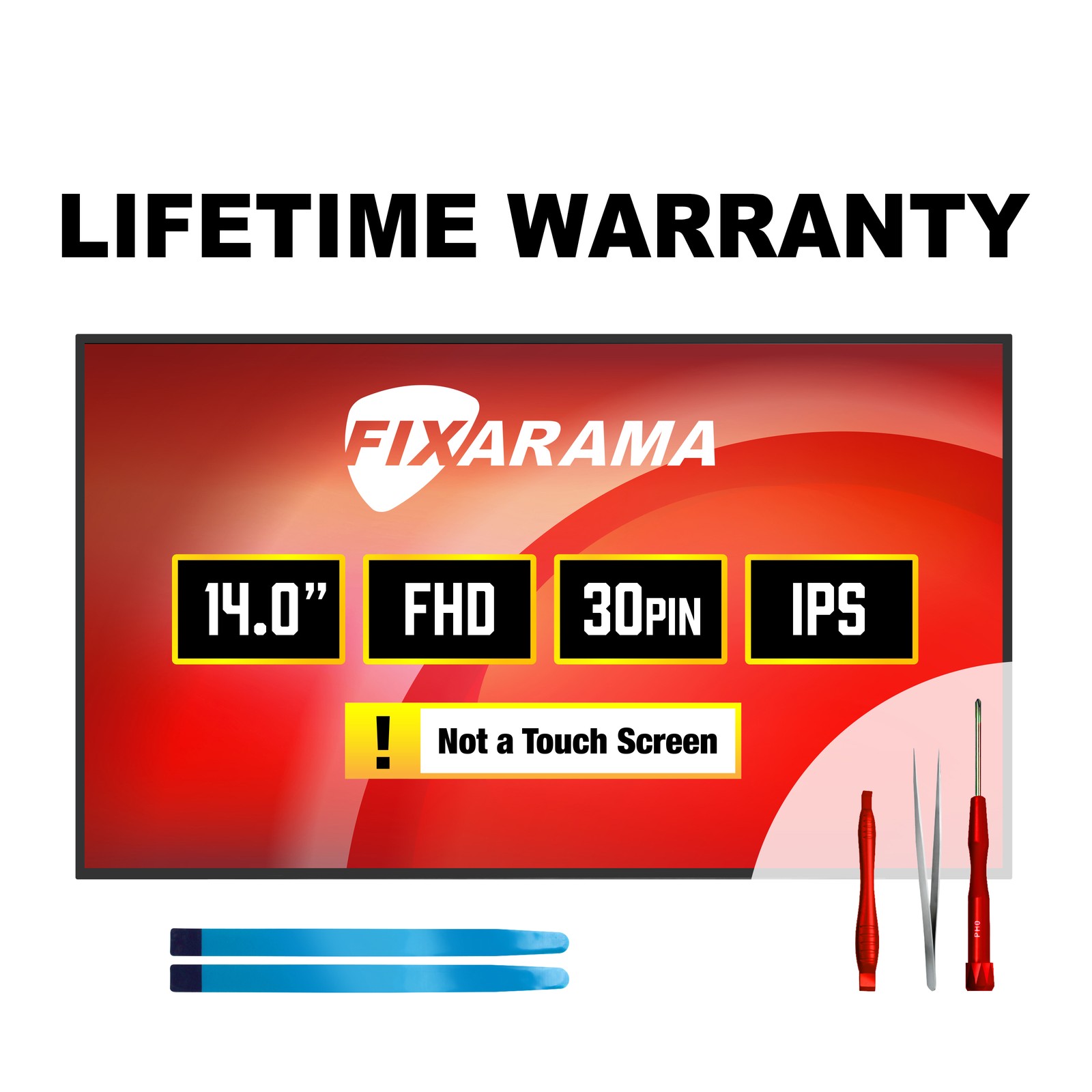 LP140WFH(SP)(M3) FHD IPS Non-Touch 30pin LCD Screen + Tools GRADE A+ FIXARAMA