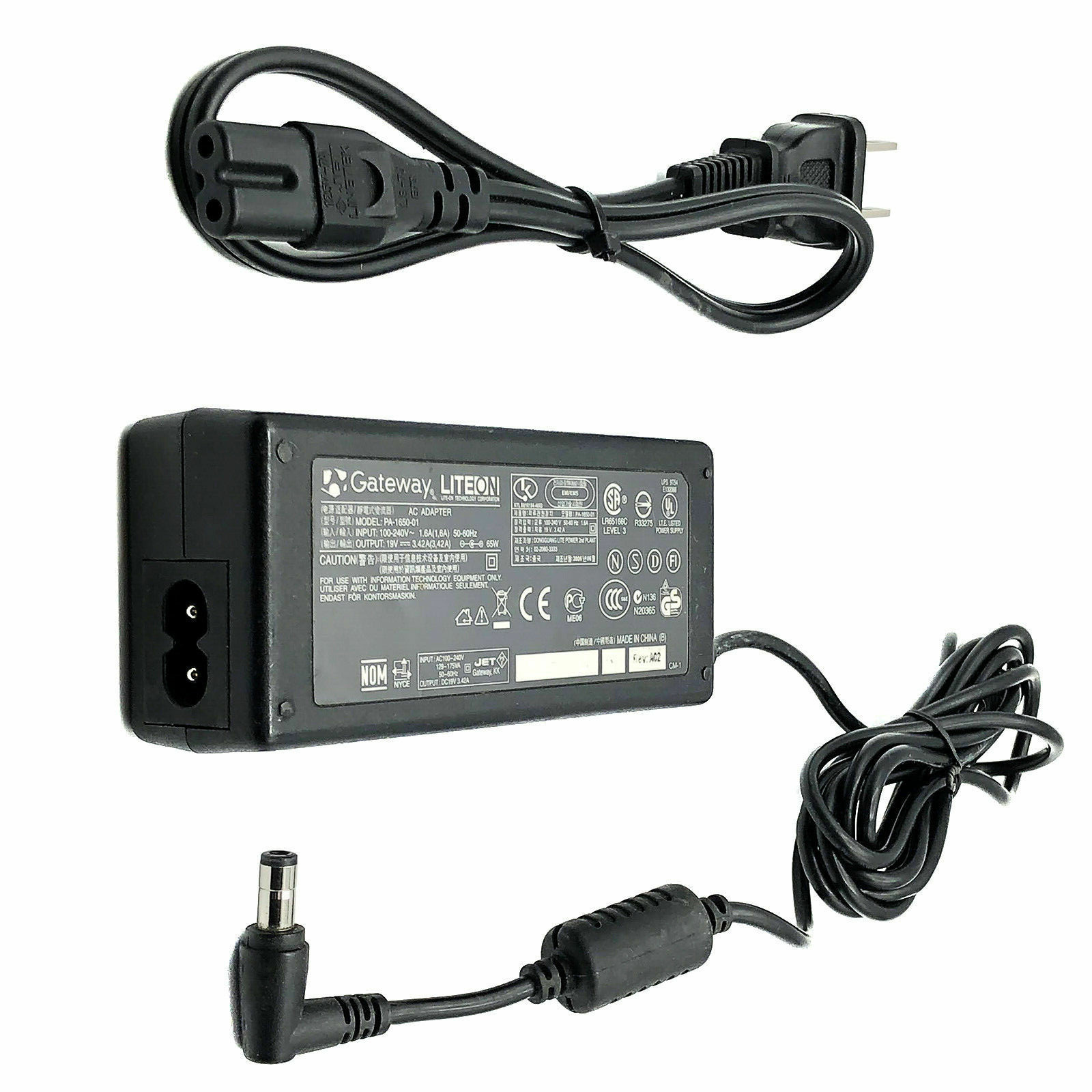 Genuine Adapter Power Supply Charger Toshiba Satellite Pro L450 L350 L630 Laptop