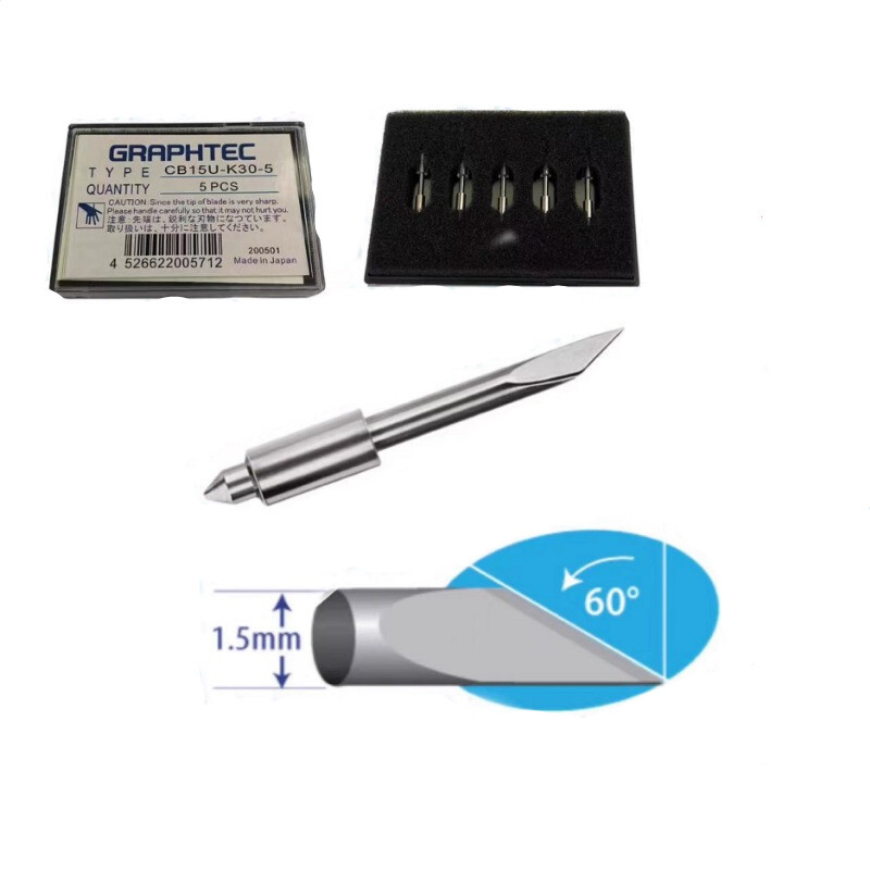 Compatible CB15U-K30-5 Blade for Graphtec FC8600 FC9000 FC4500 FC2250 FCX2000