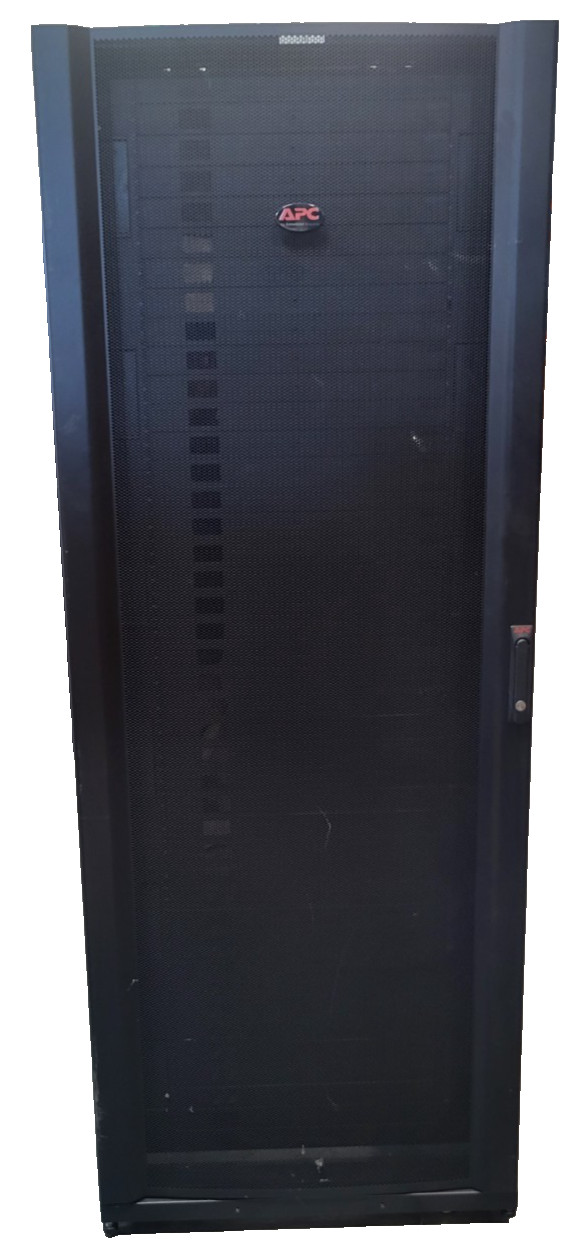 APC Server Rack Enclosure NetShelter SX 42U 29" W x 42" D 78" H 2x AP8961 #73