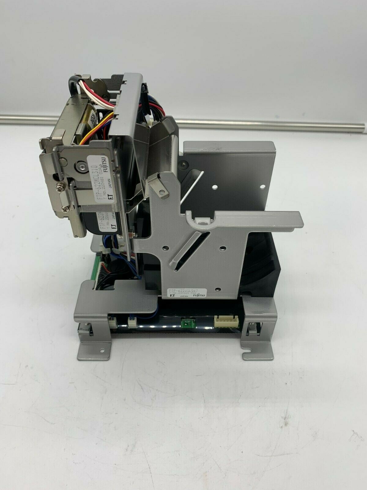 FUJITSU RECEIPT PRINTER LOT OF 2 , 2" WIDE PAPER, SERIAL INTERFACE FTP-622USL547