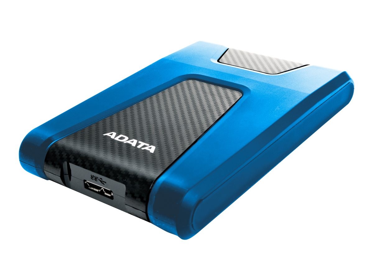 ADATA DashDrive Durable HD650 - External Portable Hard Drive AHD650-2TU31-CBL