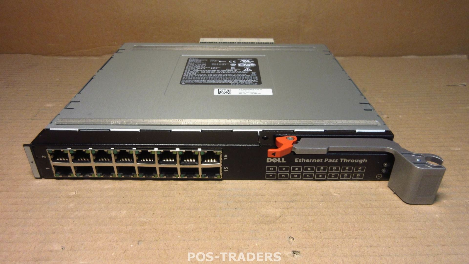 Dell WW060 10Gb Ethernet Pass-Through Module 16Port - FROM POWEREDGE M1000E