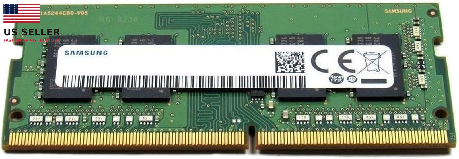 4GB DDR4 SODIMM RAM Module 3200Mhz 1Rx16 PC4-3200AA 260-Pin SDRAM Laptop Memory