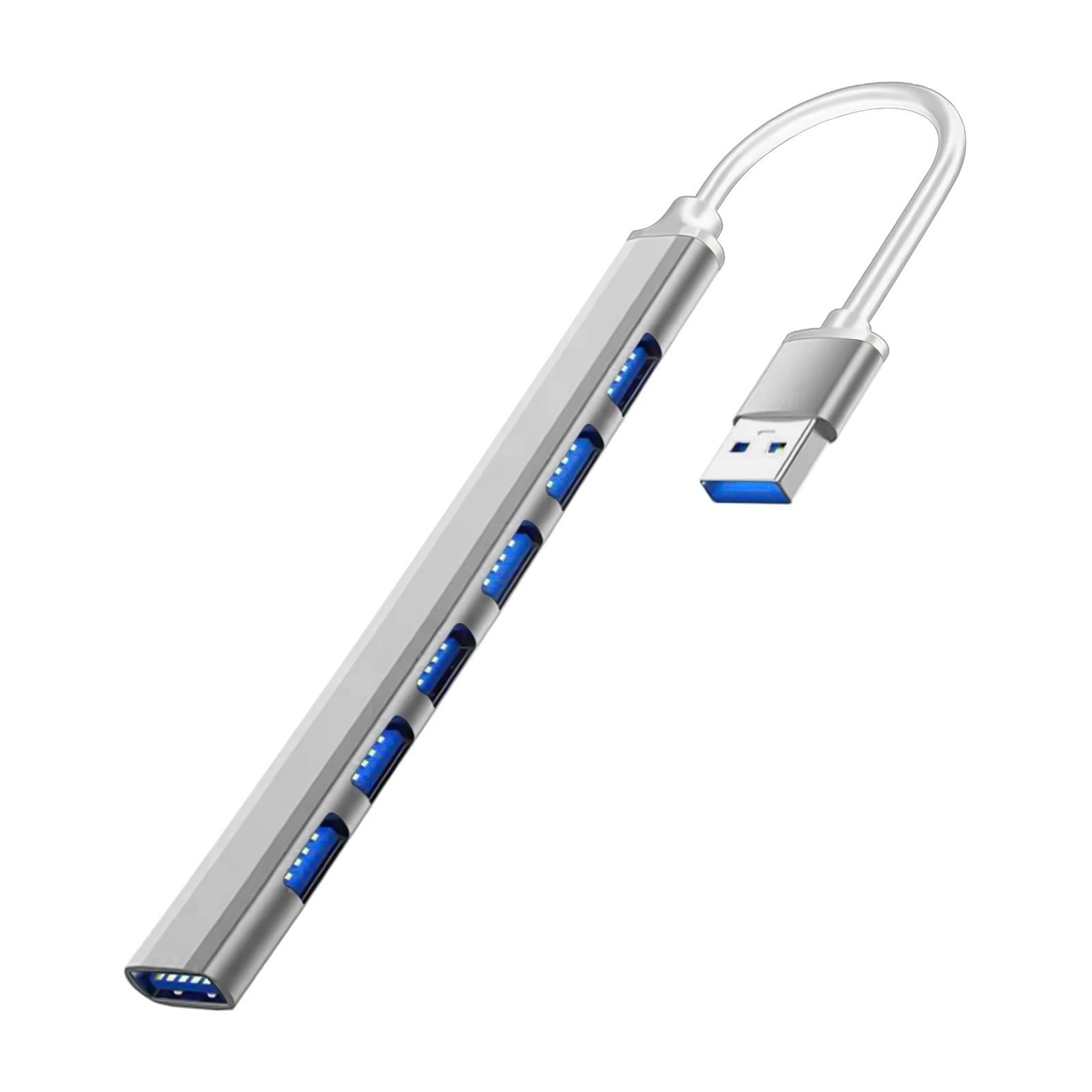 7 Ports USB 3.0 HUB Powered High Speed Splitter Extender Multi-port USB Splitter