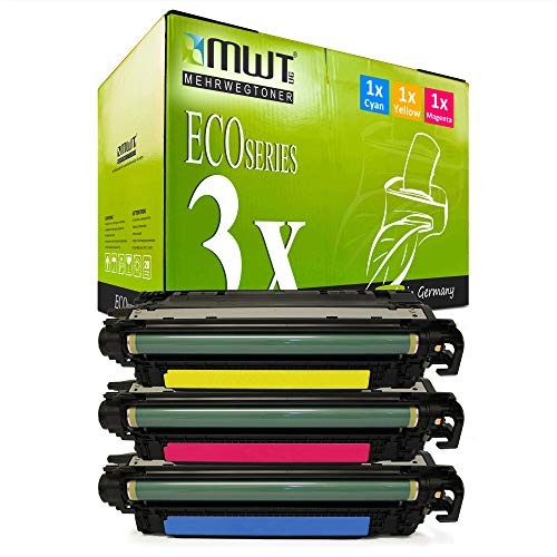 Eurotone 3x Toner Cartridge Compatible for HP CE271A+CE273A Cyan