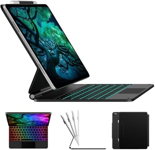 Edge Magic-Style Magnetic Keyboard Case for iPad Air 13/Pro 12.9 typecase