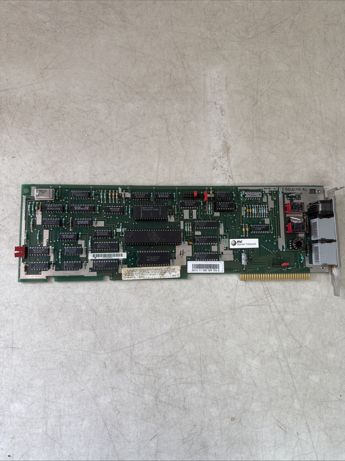 VINTAGE AT&T UNIX PC STARLAN NETWORK INTERFACE CARD