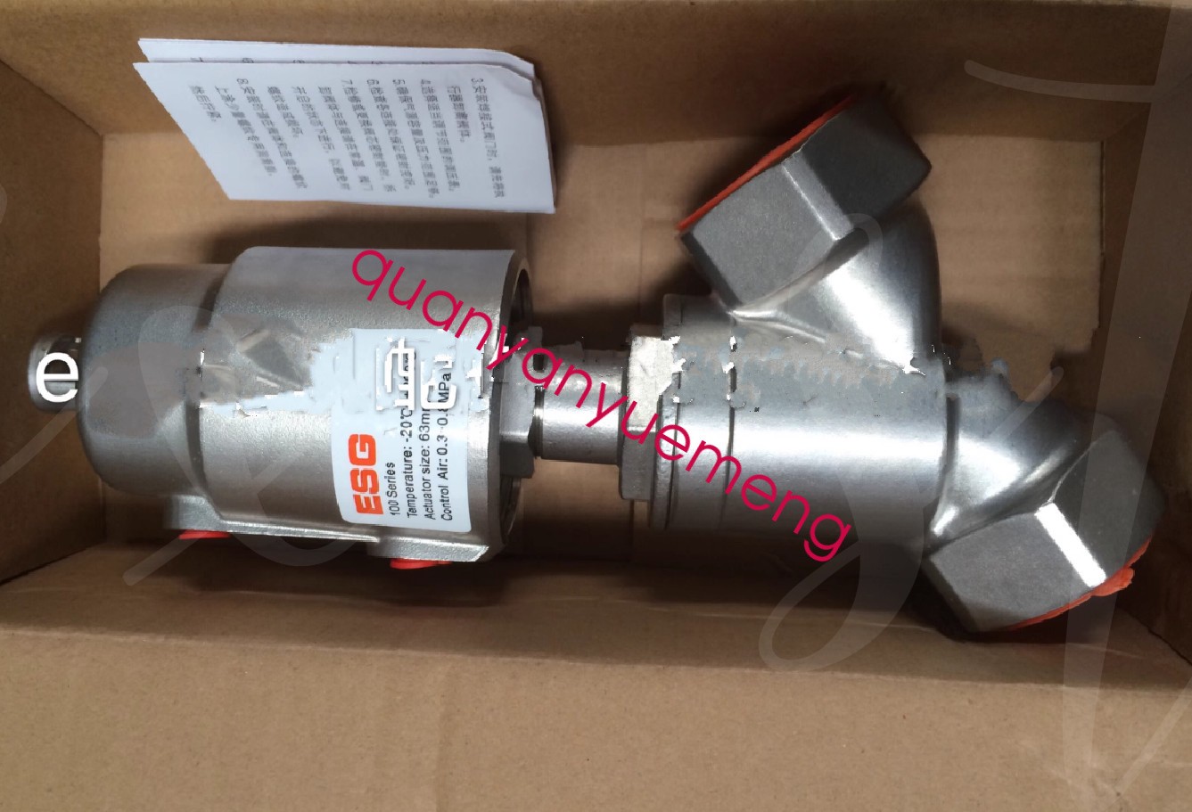1PC NEW eps plastic machine parts ESG angle seat valve dn80-125 via FedEx or DHL