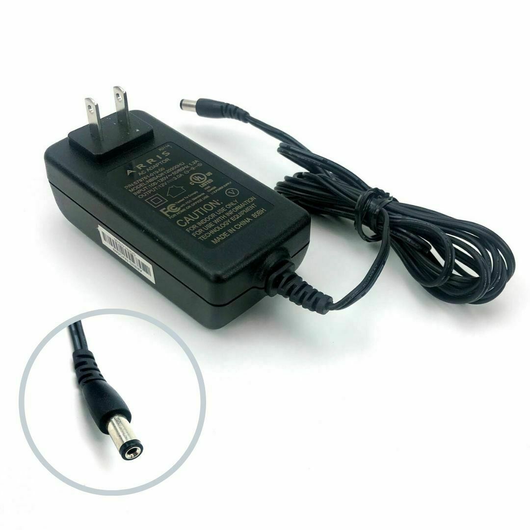 Open Box Genuine Arris AC Wall Adapter for Frontier NVG468MQ Wi-Fi Router