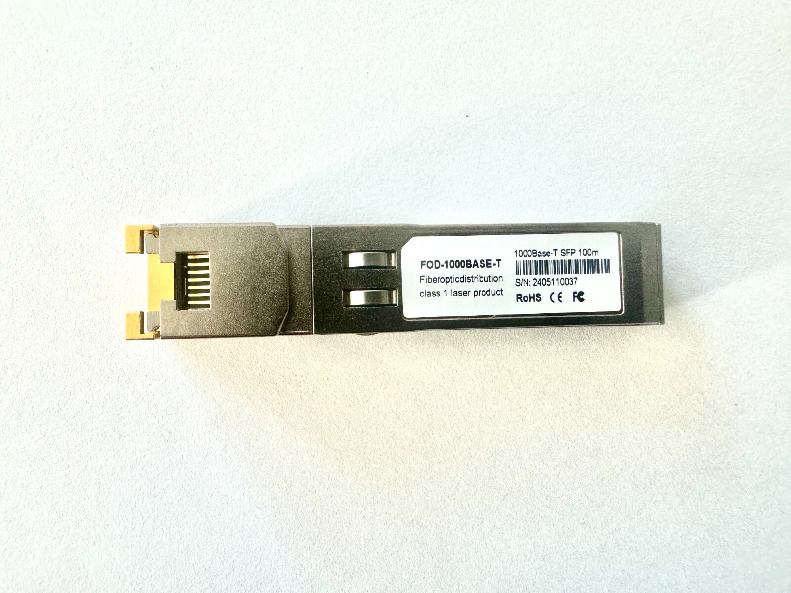 NetApp X6568-R6 Compatible 1000BASE-T SFP Copper 100m Transceiver-0987654
