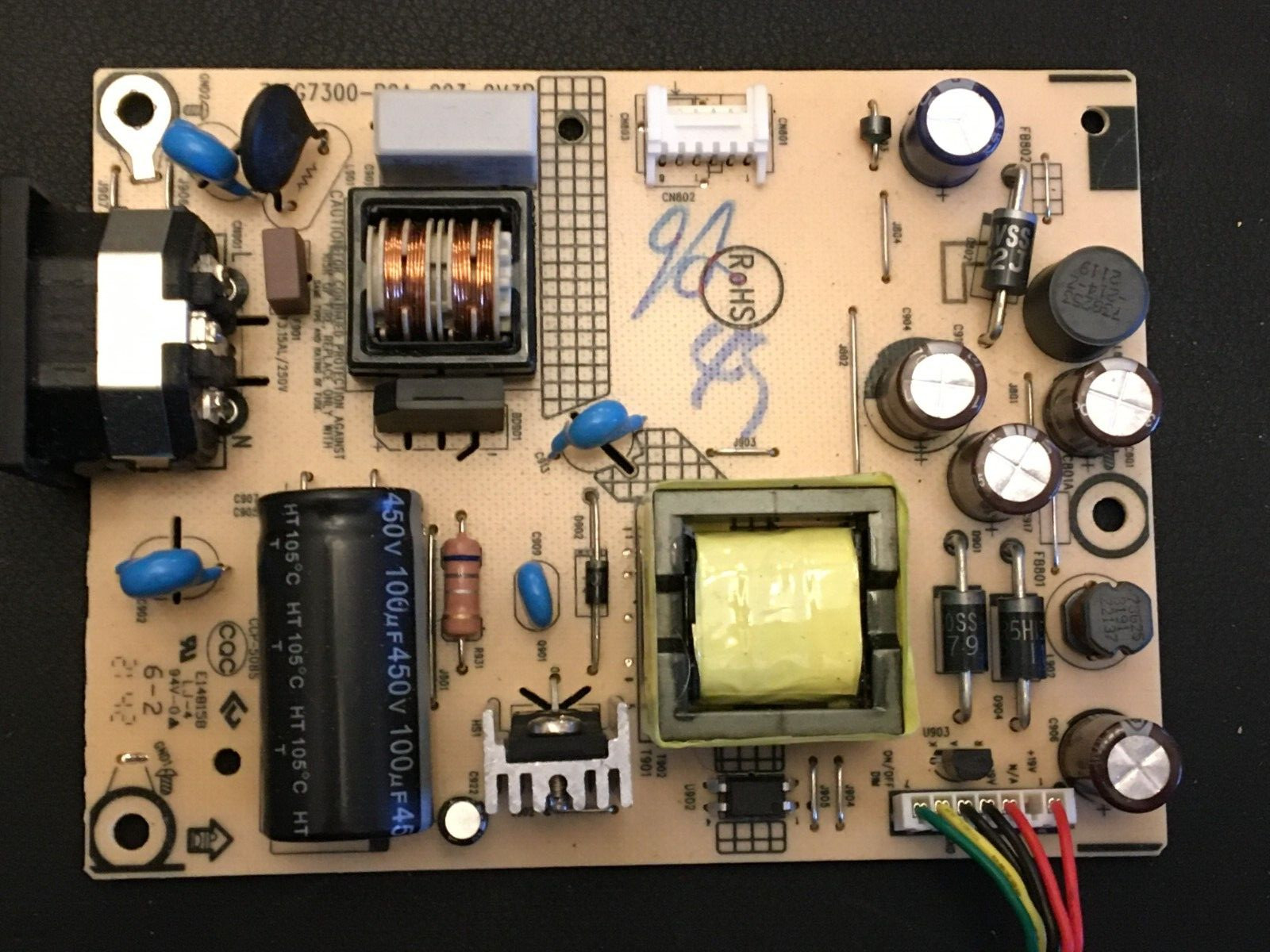 BenQ GW2480 23.8 Inch 1080p power supply