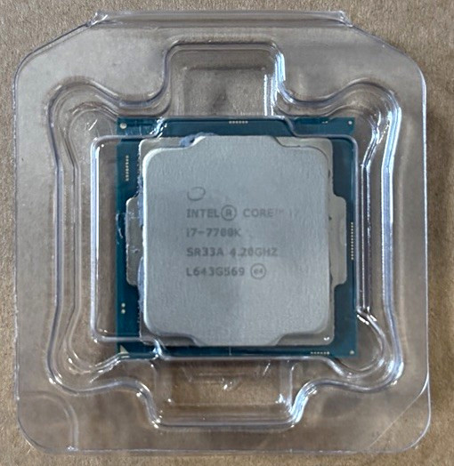 Intel Core i7-7700K Desktop CPU 4.20GHz 4-Core Socket LGA1151 SR33A