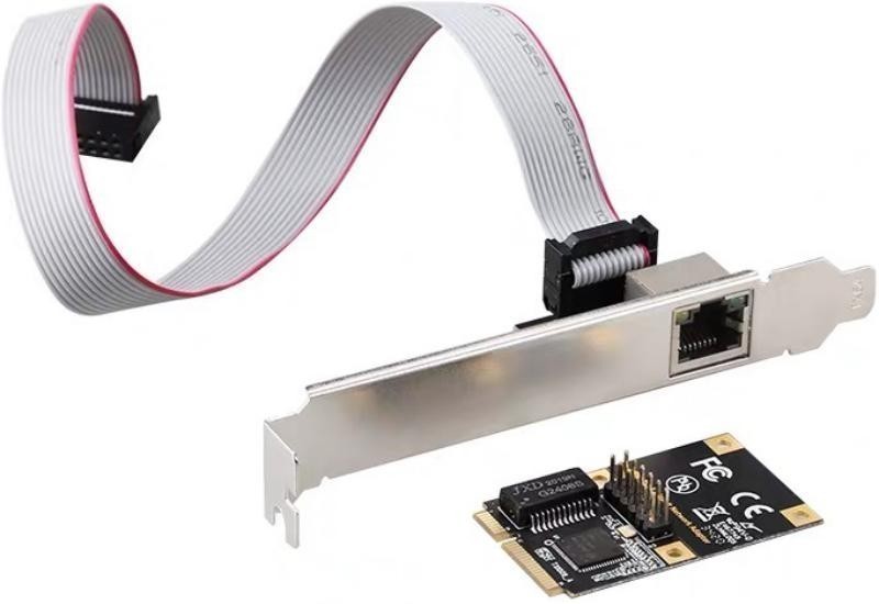 MINI PCIE 2.5G Gigabit Ethernet Network Lan Card 2500Mbps RTL8125B Chipset