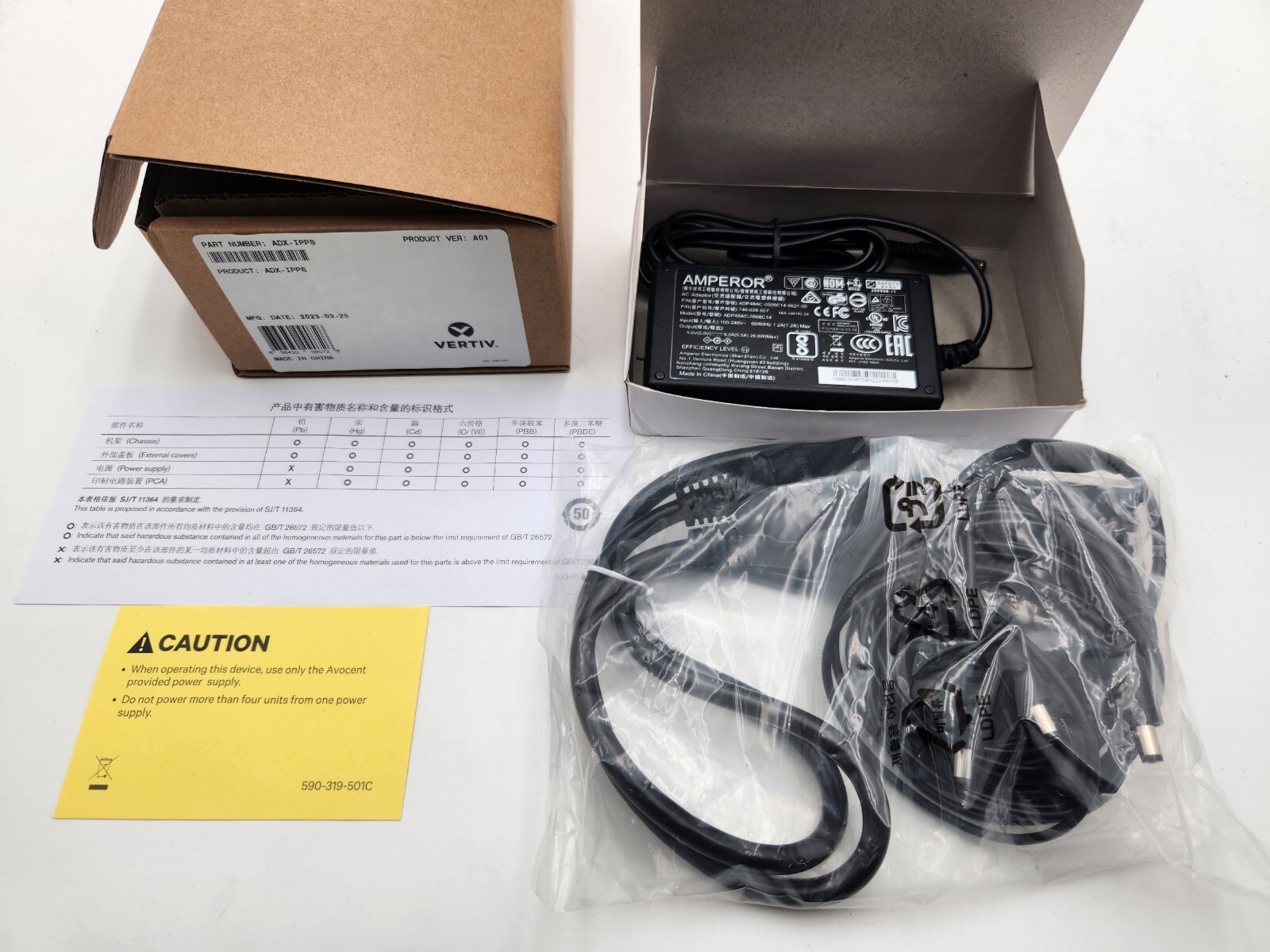 New Vertiv Avocent ADX-IPPS power supply unit supports IP KVM devices