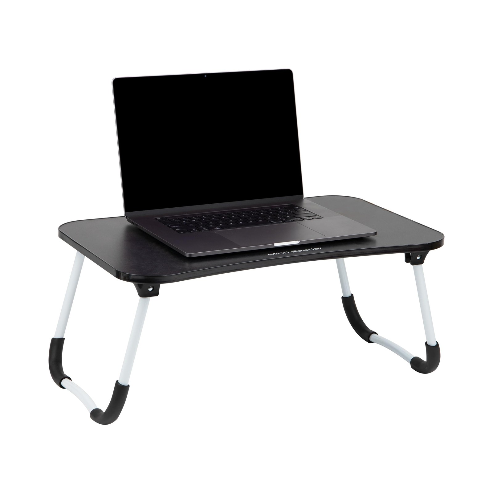 Mind Reader Lap Desk Laptop Stand with Folding Legs, Portable Bed Tray Table ...