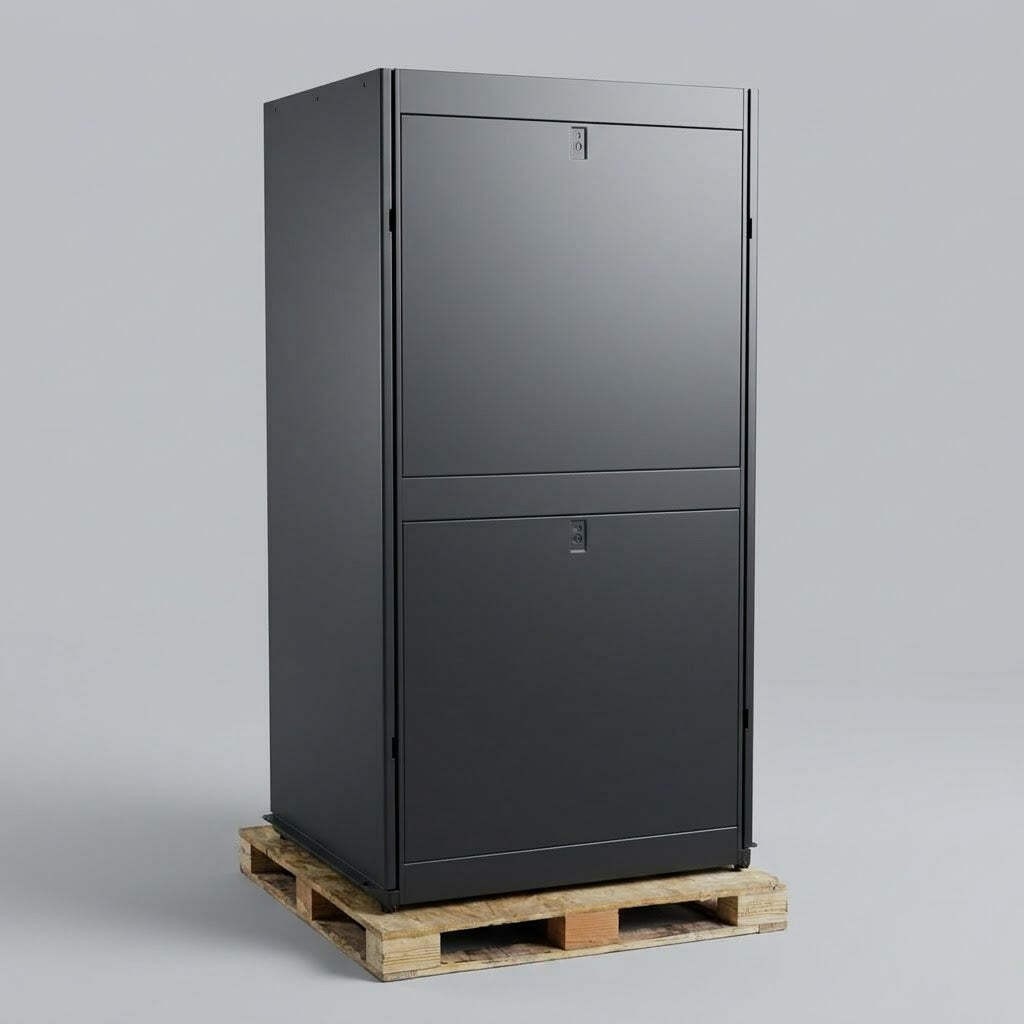 APC Netshelter Sx 42U Server Rack Enclosure Sz 24"W x 43"L x 78.5"H - Black AR31
