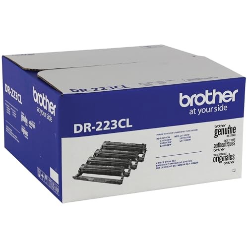 GENUINE DRUM UNIT, SEAMLESS INTEGRATION, YIELDS UP TO 18,000 PAGES, BROTHER