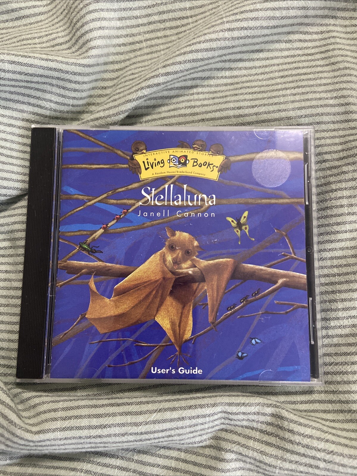 Stellaluna Living Books CD-ROM PC Game 1996 w/ User Guide UNTESTED