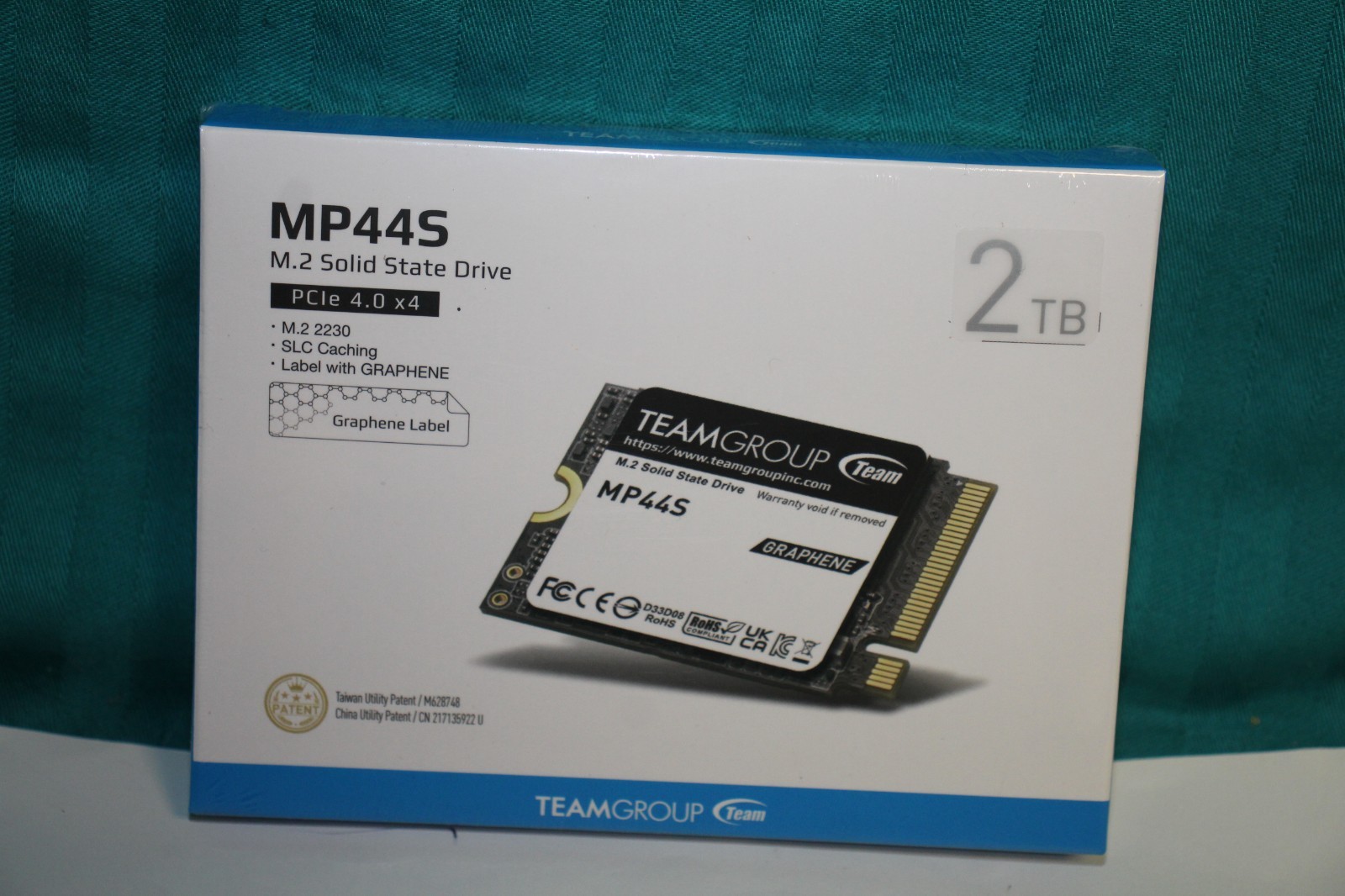 TeamGroup MP44S 2TB M.2 2230 PCIe 4.0 NVMe SSD Steam Deck ROG Ally NEW SEALED 
