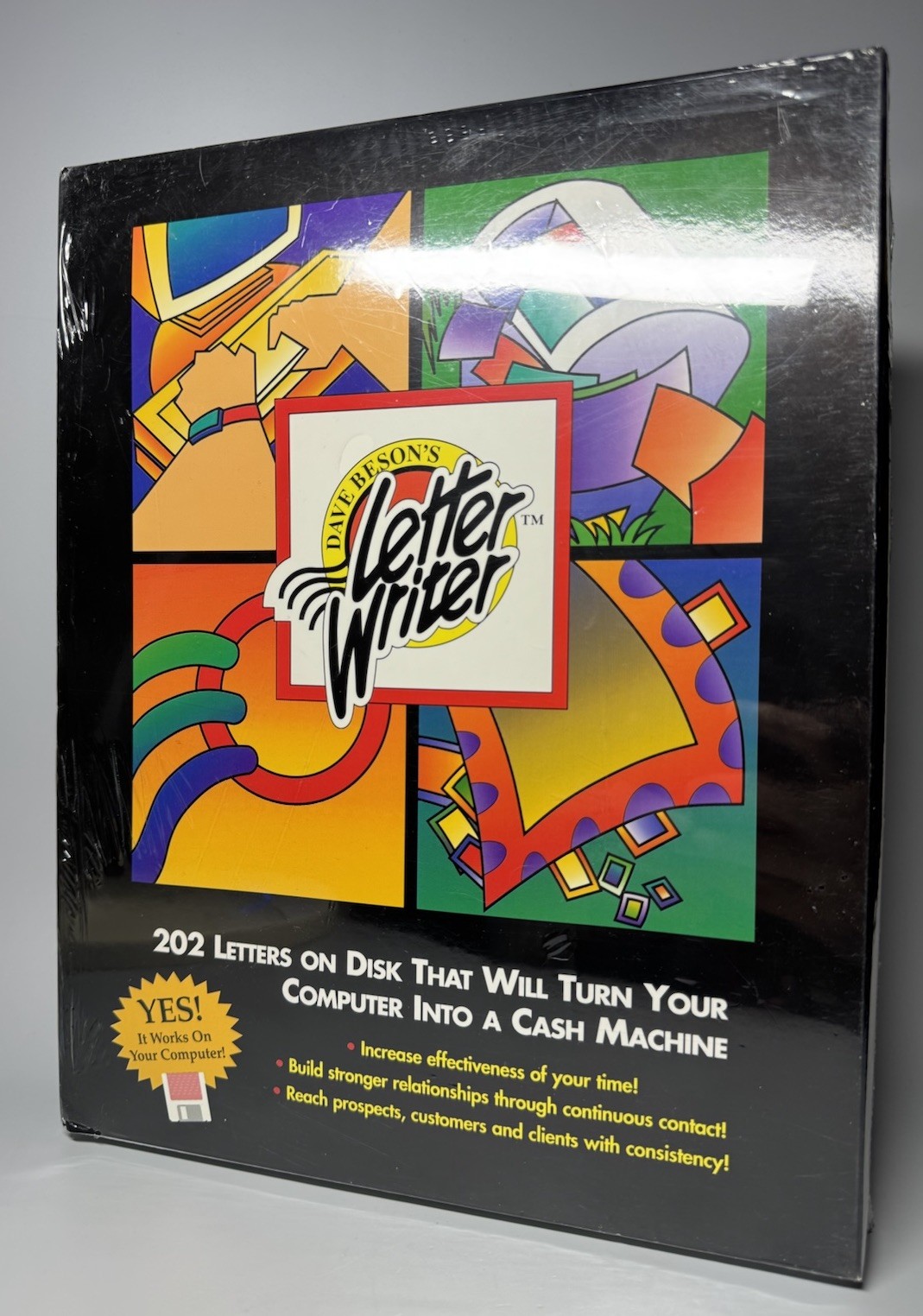 Dave Beson LetterWriter DOS Mac Win Real Estate Oddware OnLine Agent 2000 SEALED